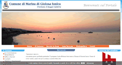 Desktop Screenshot of comune.marinadigioiosaionica.rc.it